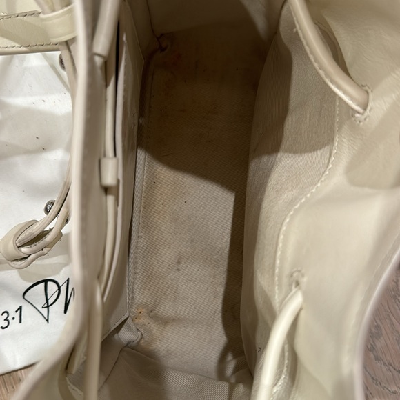 3.1 Phillip Lim Cream Mini Tote Bucket Bag - Picture 5 of 6